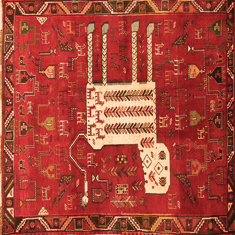 Tapis orange traditionnel 630