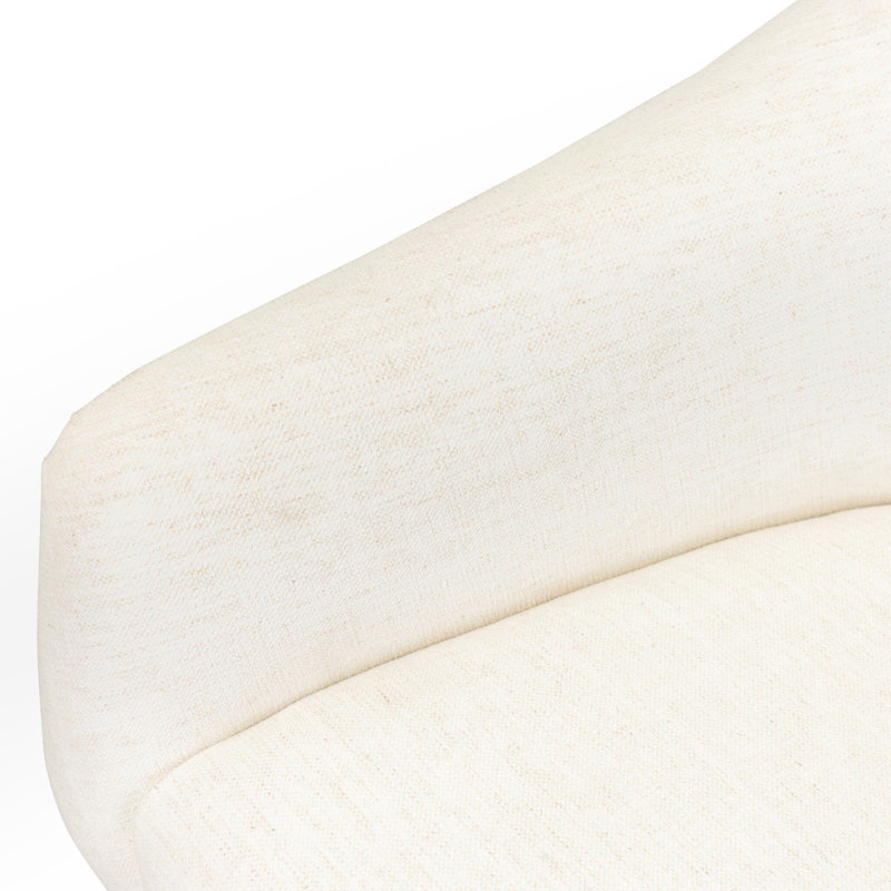 Alba Swivel Task Chair, Crypton Nomad Snow