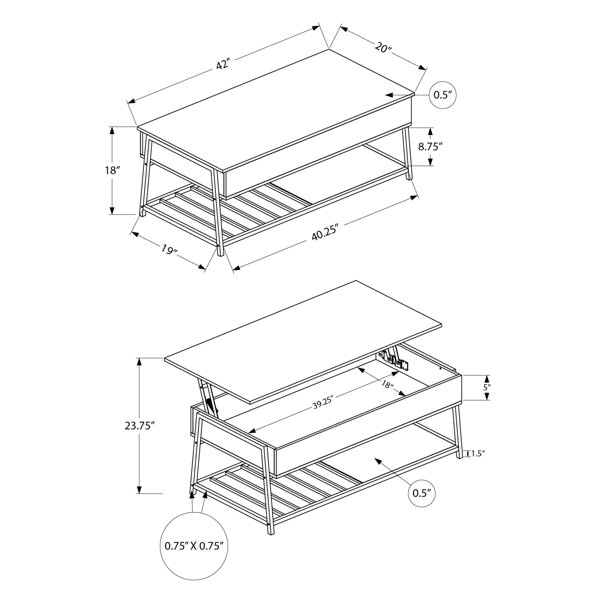 Dimensions du produit
