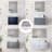 Double Basin Bathroom Vanity 84" Wide X 22" Deep, Cultured Marble Top-1313278896-1313278900