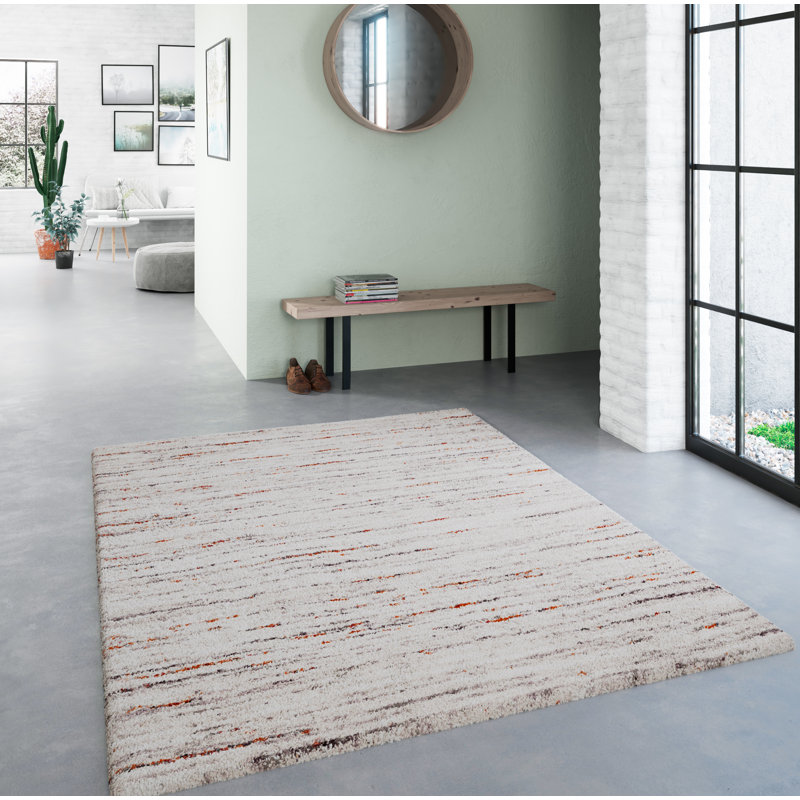 Enkhtuya Abstract Shag Area Rug, Rectangle 200cm x 290cm