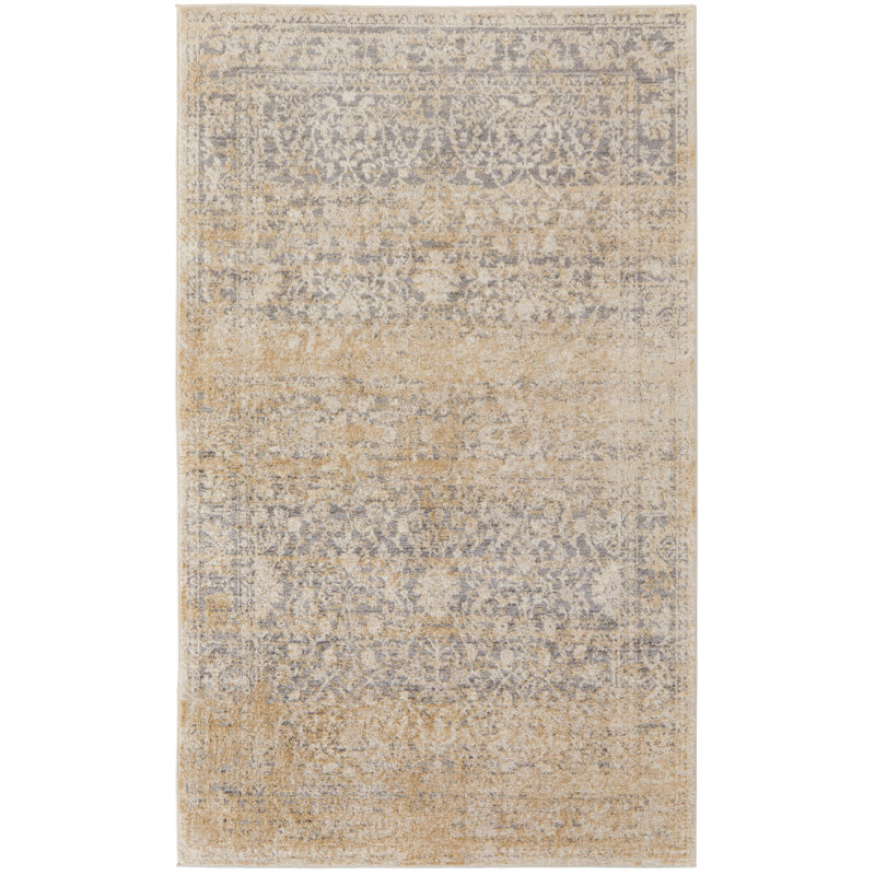 Ailany Oriental Indoor Rug, Rectangle 4'3" x 6'3"