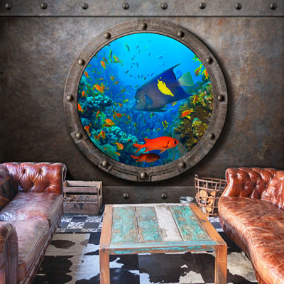 Dziyah 3D Embossed Matte Peel & Stick Mural