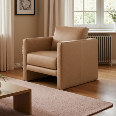 Fauteuil en similicuir