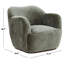 Chaise pivotante élisandra en chenille-1681531164