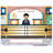 Personalized Bank Teller - Male Small Spinning Key Chain-106752954