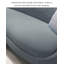 Chaise longue en velours de bois massif de style italien de luxe légère pour chambre à coucher et salon