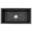 ZLINE 33 po Évier de cuisine réversible en argile réfractaire simple avec grille inférieure Venice-49711450