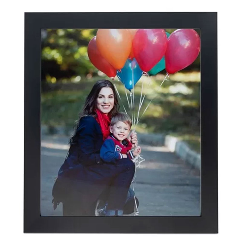 Black Wood Picture Frame, 18" x 24"
