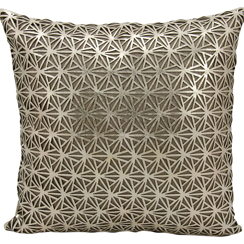 Couture Lumbar Pillow, Gold/Beige