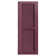 Straight Top Open Louvre Shutters Pair
