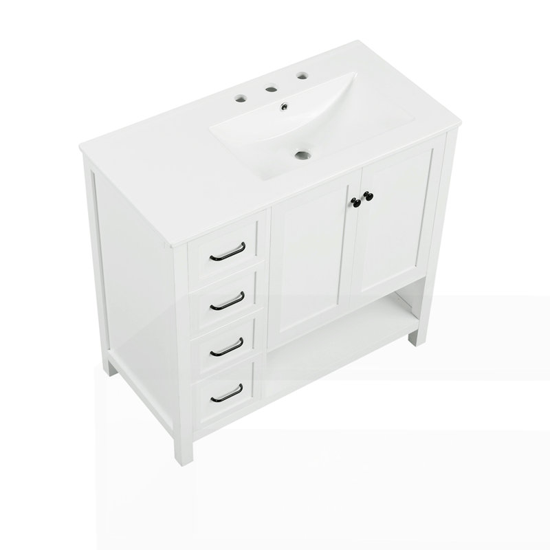 Meuble-lavabo 36 po avec comptoir d'évier