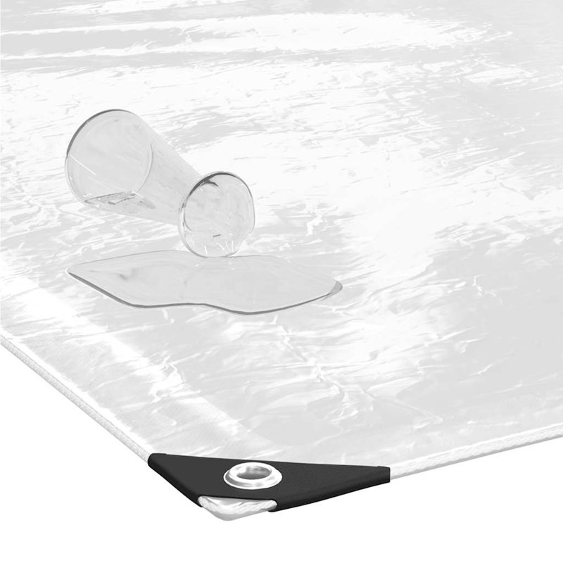Plant Cover With Eyelets PVC, 100cm H x 500cm W