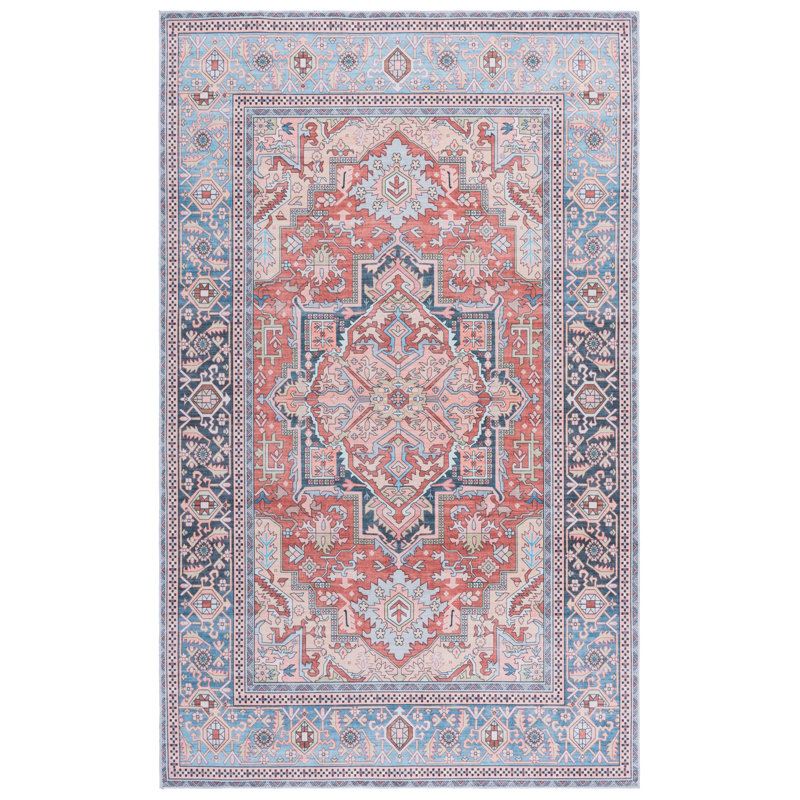 Arizona Performance Machine Washable Oriental Indoor Rug, Rectangle 6' x 9'