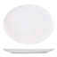 D&V Flat Oval Platter 13X10" (Set of 6)
