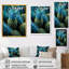 Ananas bleus photo II - ananas, art mural-289885444-289885499