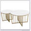 Ensemble de tables basses gigognes 2 pièces
