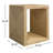 Evana Open Storage Woven End Table