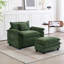 Fauteuil d'appoint surdimensionné 43 po avec repose-pieds 43 po Chenille-1707603431