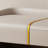 Beige Upholstered Bench-1116442567