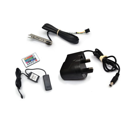 Glass Clip LED 6.6cm Under Cabinet RBG