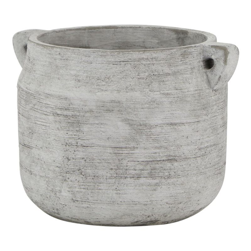 Catheline Handmade Ceramic Table Vase, White
