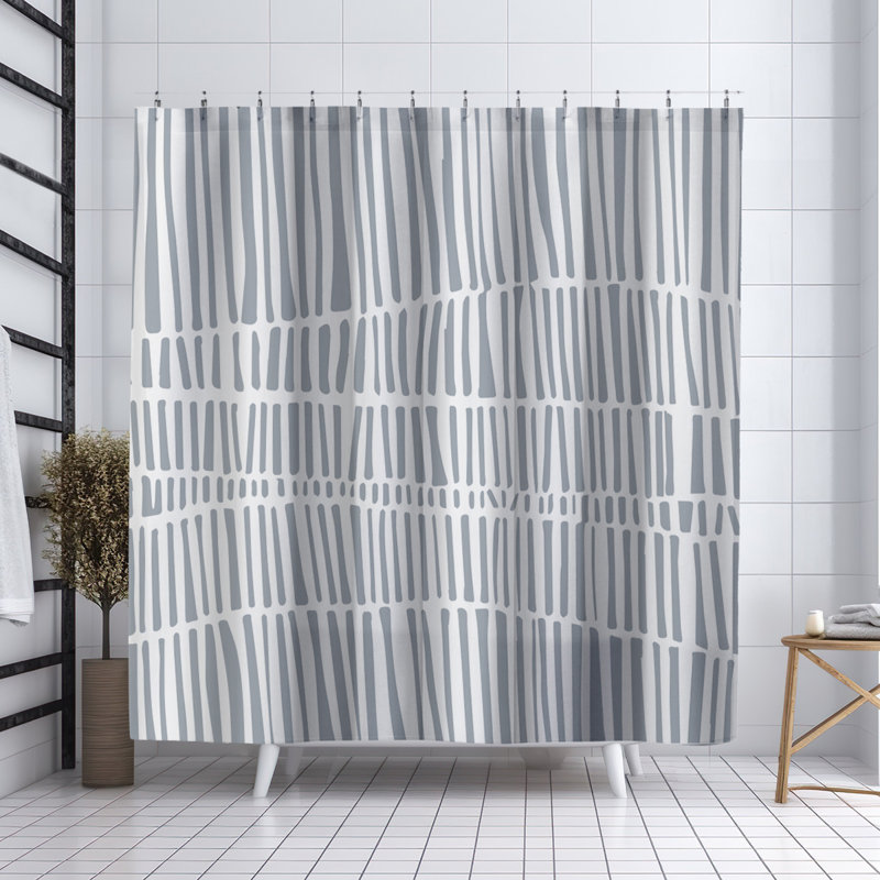 Rideau de douche Coco, Gris
