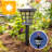 Solar Powered Integrated LED Pathway Light