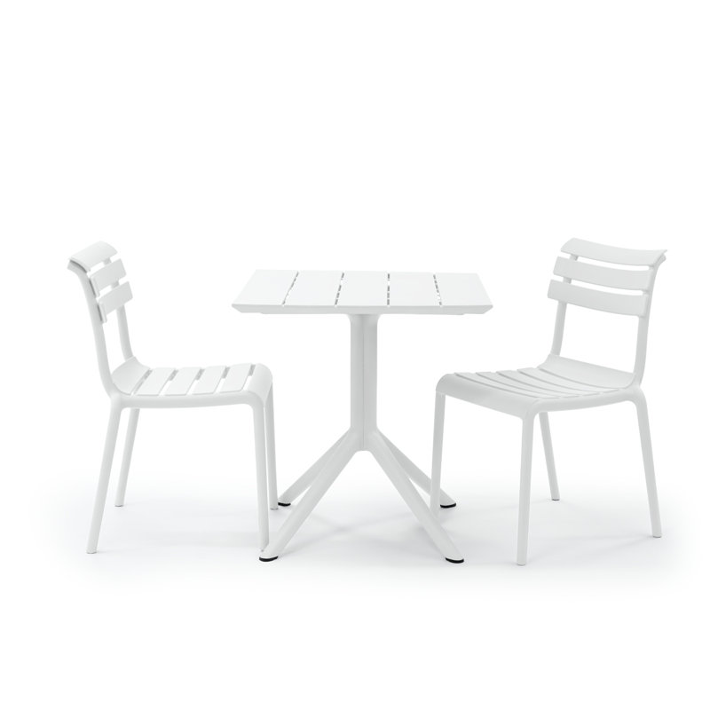 Centreville 2 Person Dining Set, White