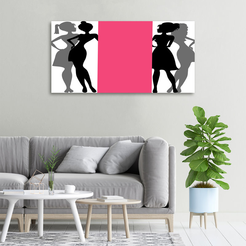 Women'S Silhouettes - No Frame Print on Canvas