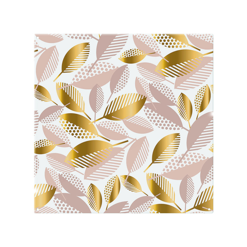 Pastel Rose And Autumn Splash Back, 70cm L x 50cm W