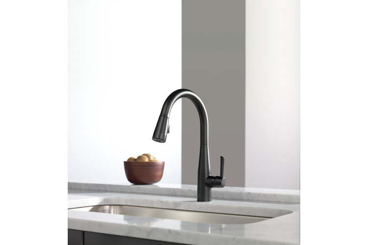 Essa Pull Down Single Handle Kitchen Faucet with MagnaTite® and Diamond Seal Technology