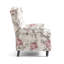 Ameiah 74 cm W Upholstered Wing Back Manual Push Back Recliner with Naihead Trims-466611850