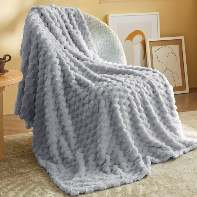 Couvre-lit en polaire pour canapé - Couvertures douces et douillettes pour les femmes, petite couverture mignonne pour les filles GentleSoft ™