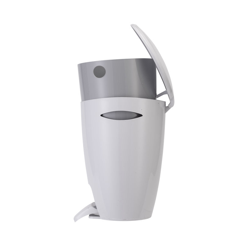 Plastic Step On Kitchen Trash Can - 5L