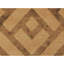 Hand Knotted Geometric Area Rug in Mocha