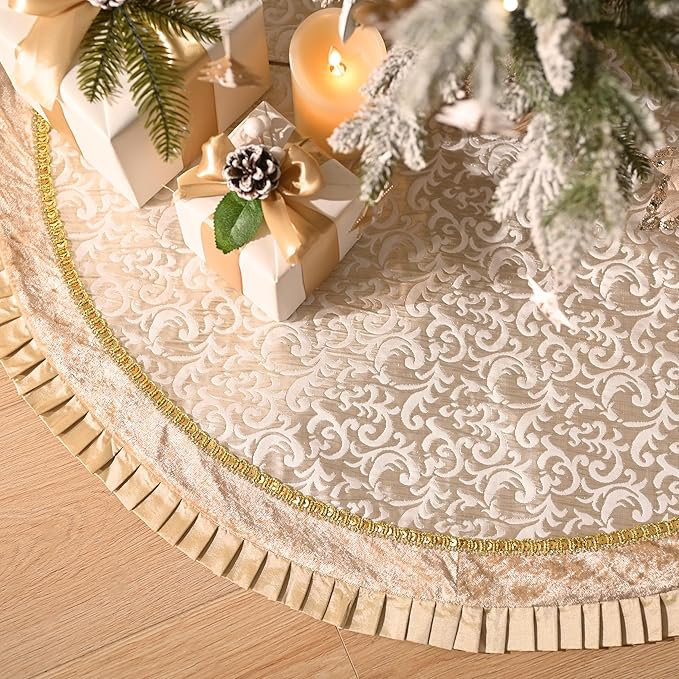 Jupe d'arbre de Noël Valery Madelyn