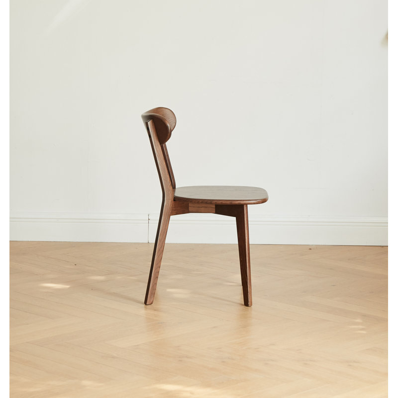 Chaise d'appoint Babbette, Noyer, 1