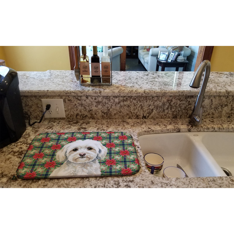 Tapis de vaisselle blanc