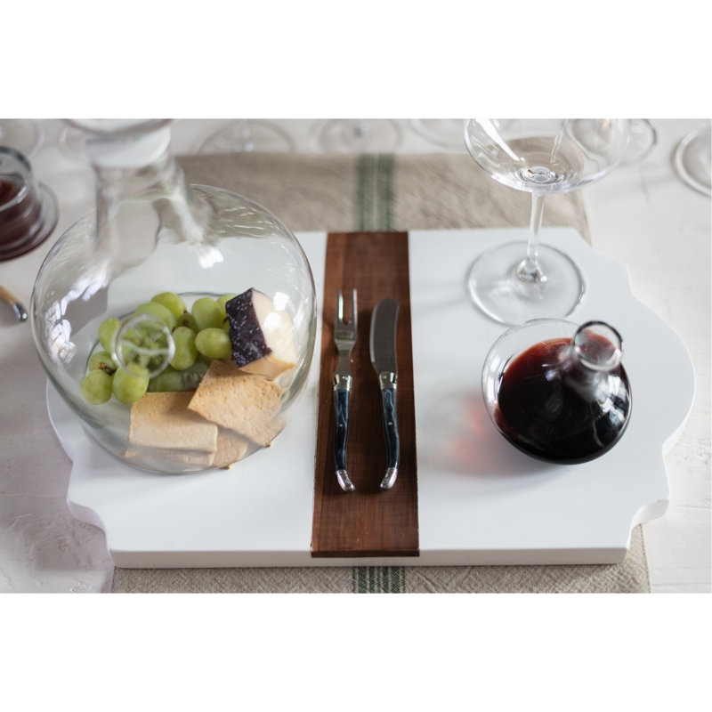 The Original French Laguiole Cheese Fork, Black