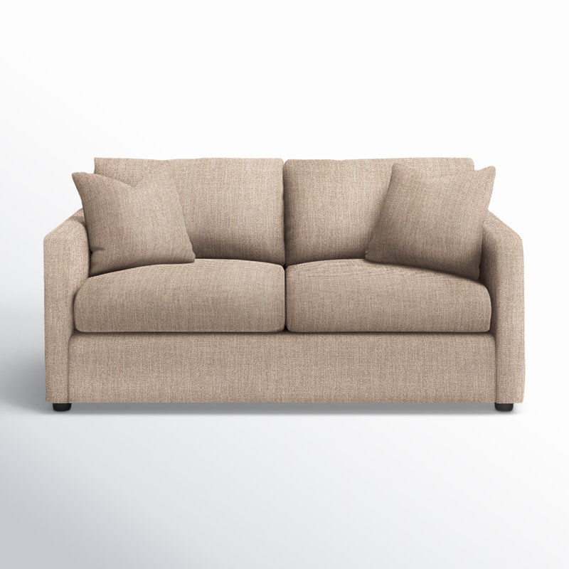 Godwin Upholstered 67'' Sofa, Conversation Linen Basketweave