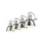 Ensemble de meuble-lavabo 4 lumières Brynnan-107150003-107150011