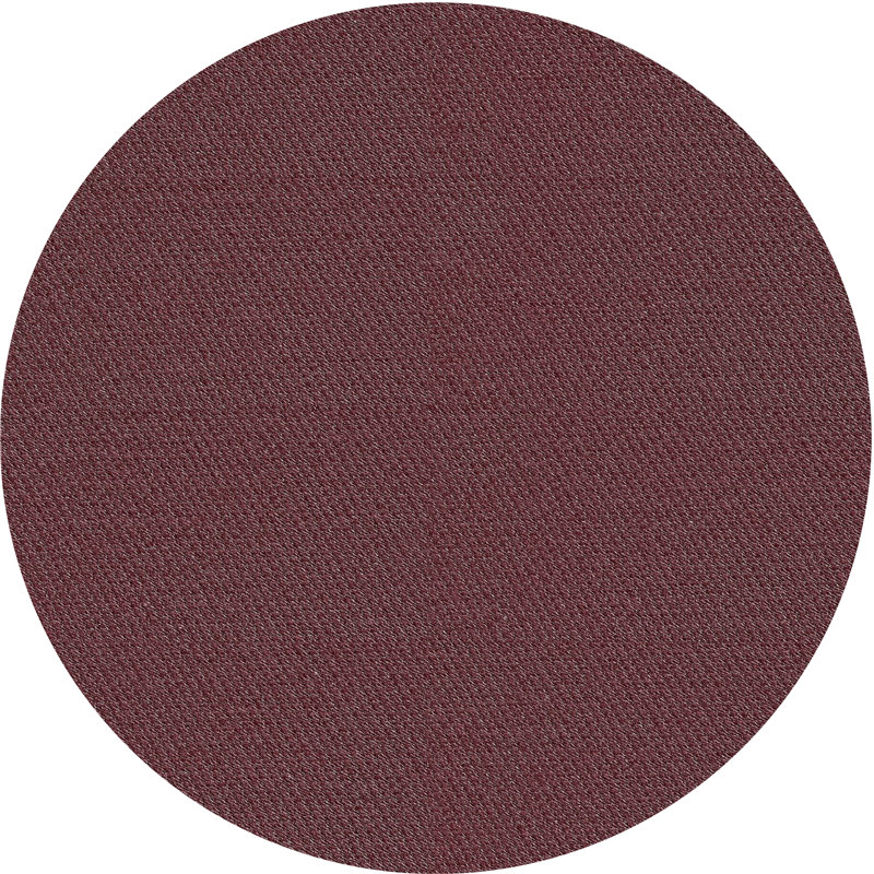 Tapis à motifs marron, Rond 5 pi