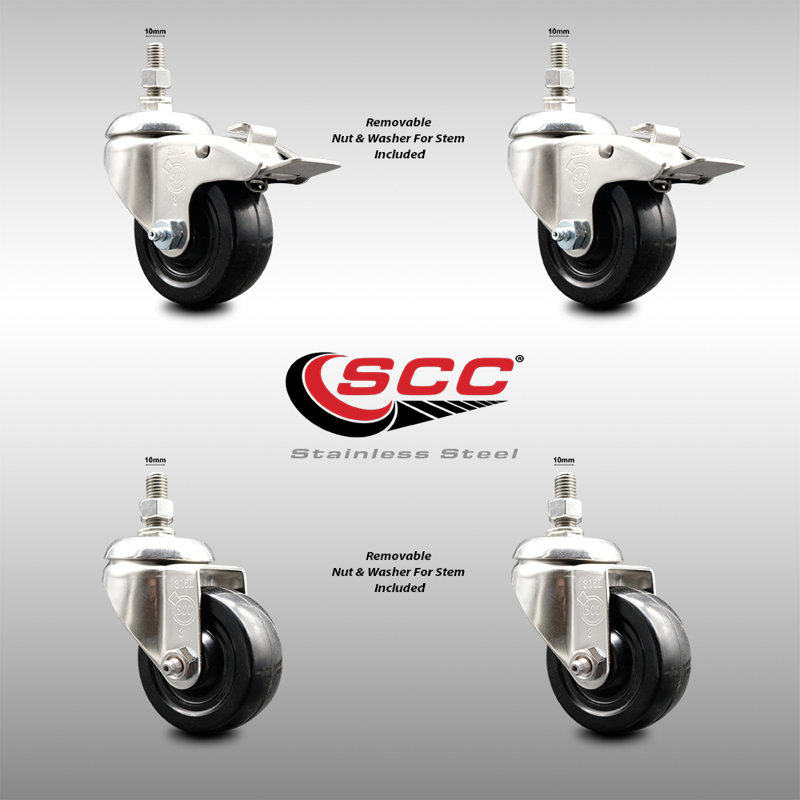 Rubber Casters