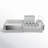 Adjustable Plastic and Stainless Steel Dish Rack-834019126