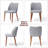 Wood Frame Upholstered Dining Chairs-275301923