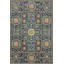 Tapis décoratif bleu marine à motif traditionnel-2026800059