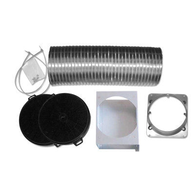 Recirculation Wall Mounted Range Hood Non-Duct Kit