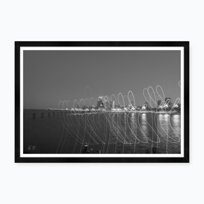 Chicago Swirl - Photographie avec cadre photo