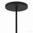 24 Inch Diameter Integrated Led Black Pendant